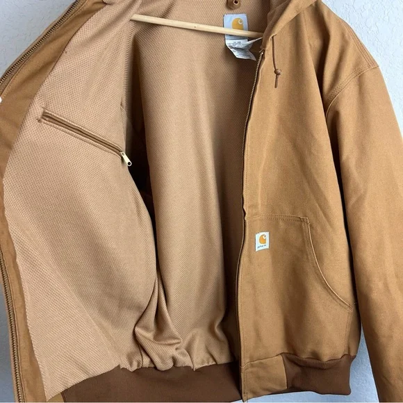 Carhartt Washed Duck Insulated Active Jacket Coat - Picture 12 of 15